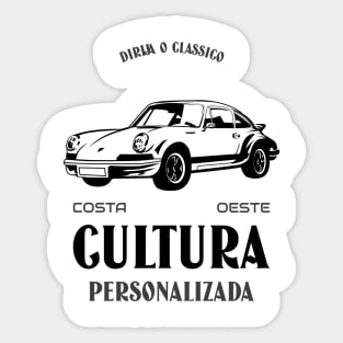 vintage car Sticker